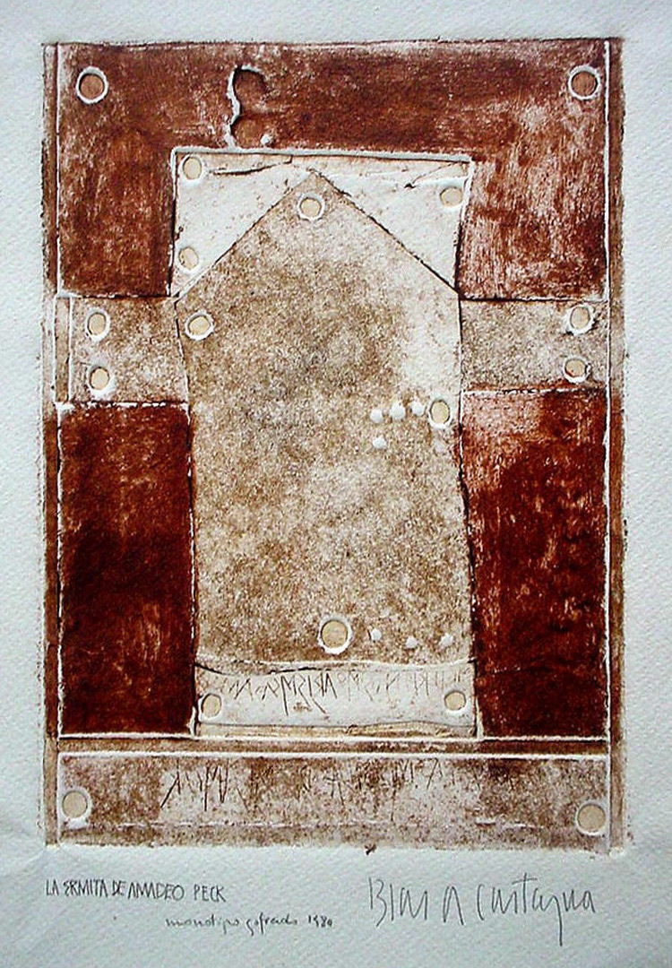 la ermita de Amadeo Peck por Blas Castagna